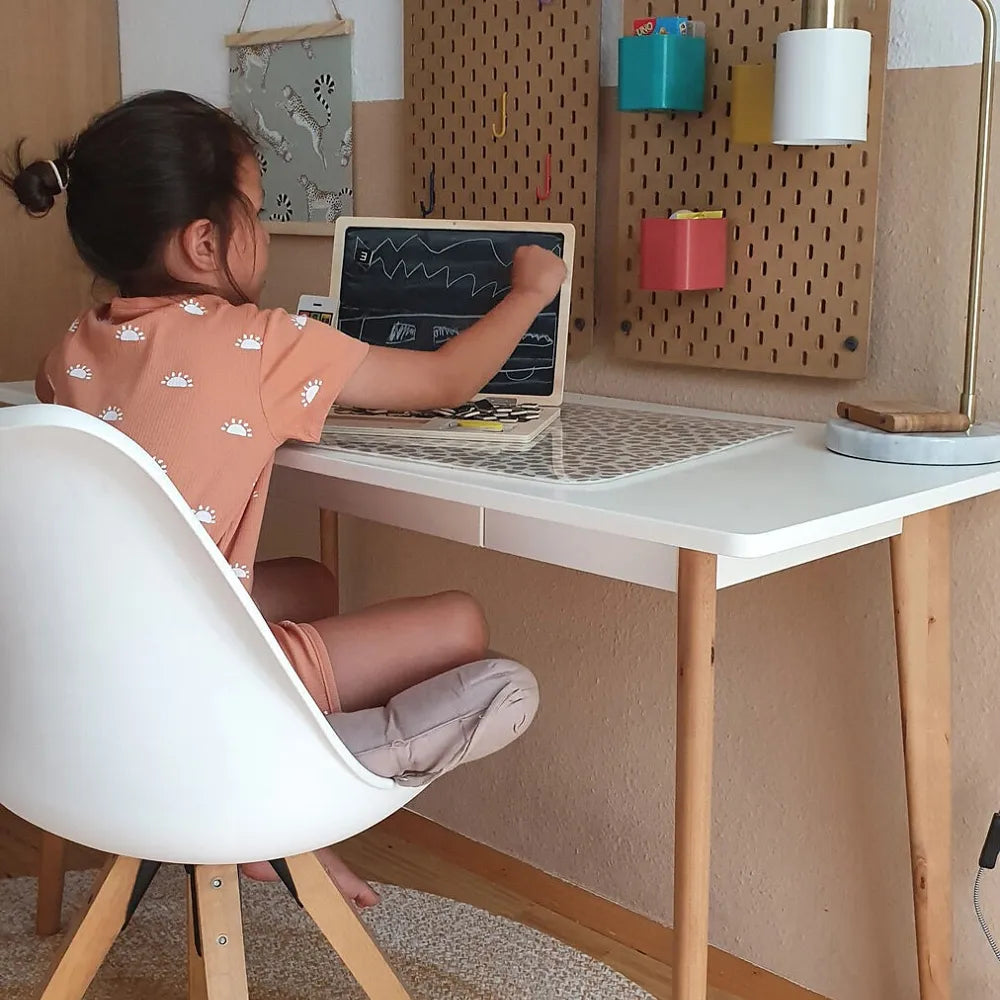 Ordinateur Portable en Bois avec Tableau Magnétique Small Foot