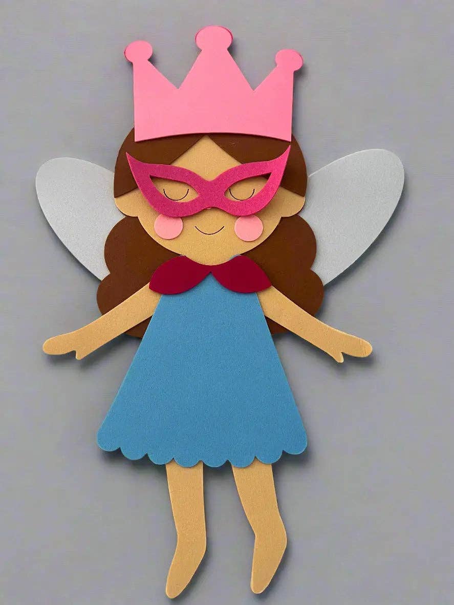 Magdalena Fée à Habiller XL 55 cm | The PlayMakers | Feutrine 3mm | Jeu Créatif | Dès 3 ans