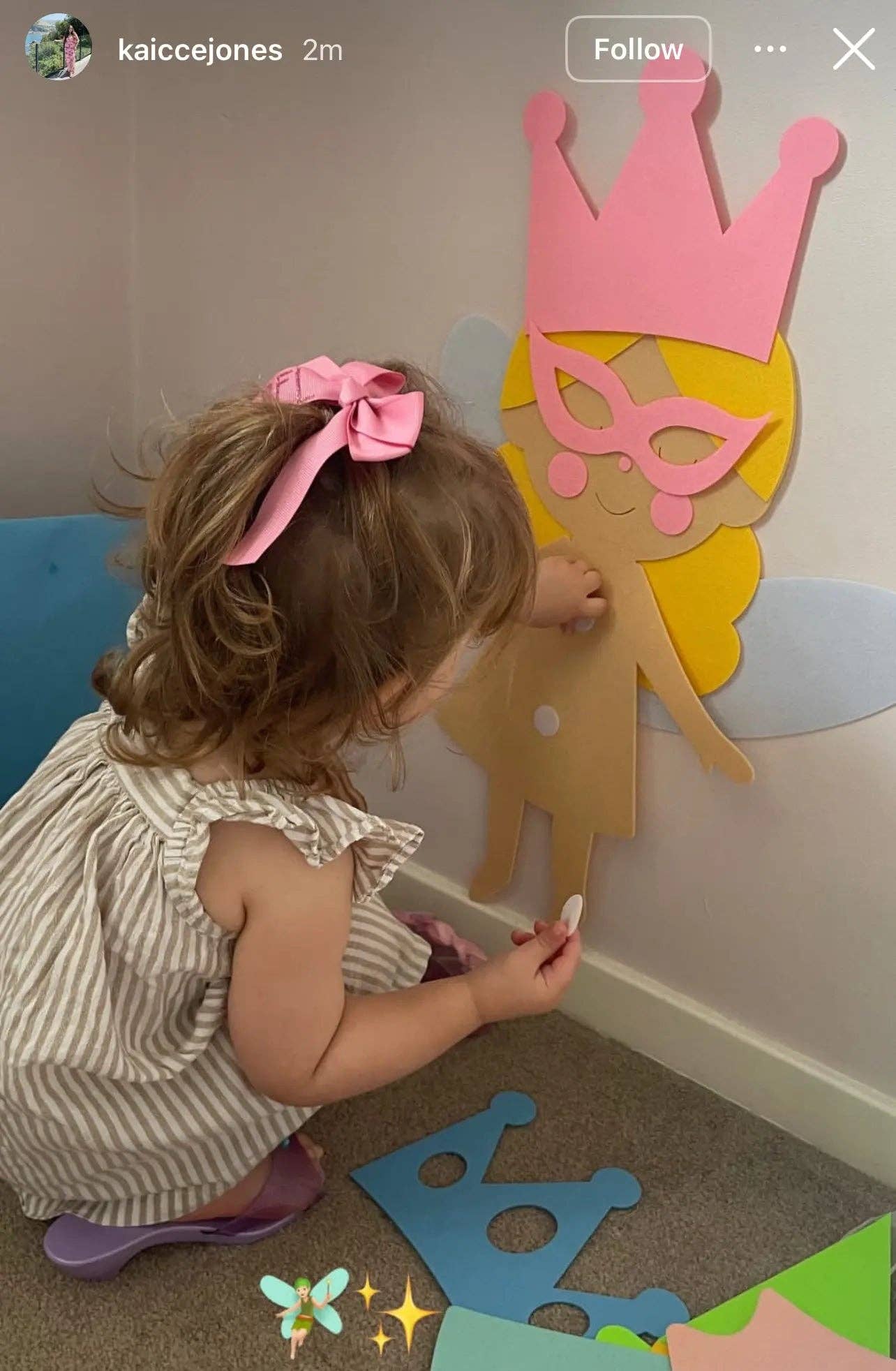 Eleonora Fée à Habiller XL 55 cm | The PlayMakers | Feutrine 3mm | Garde-Robe Infinie | Dès 3 ans