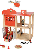 Grande Caserne de Pompiers Small Foot – Jouet en bois