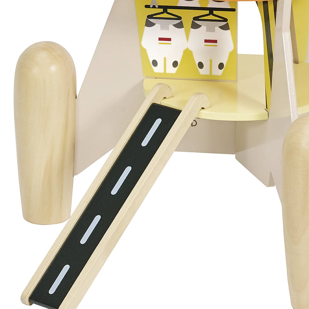 Fusée Jouet en Bois Classic World | Construction & Jeu de Rôle | 12 Pièces | Dès 3 ans