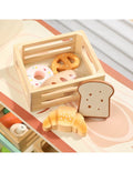 Set boulangerie en bois Classic World dans une caisse avec viennoiseries