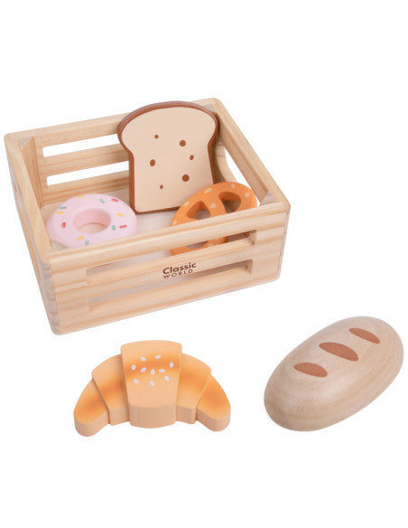 Set complet boulangerie en bois avec toutes les pièces