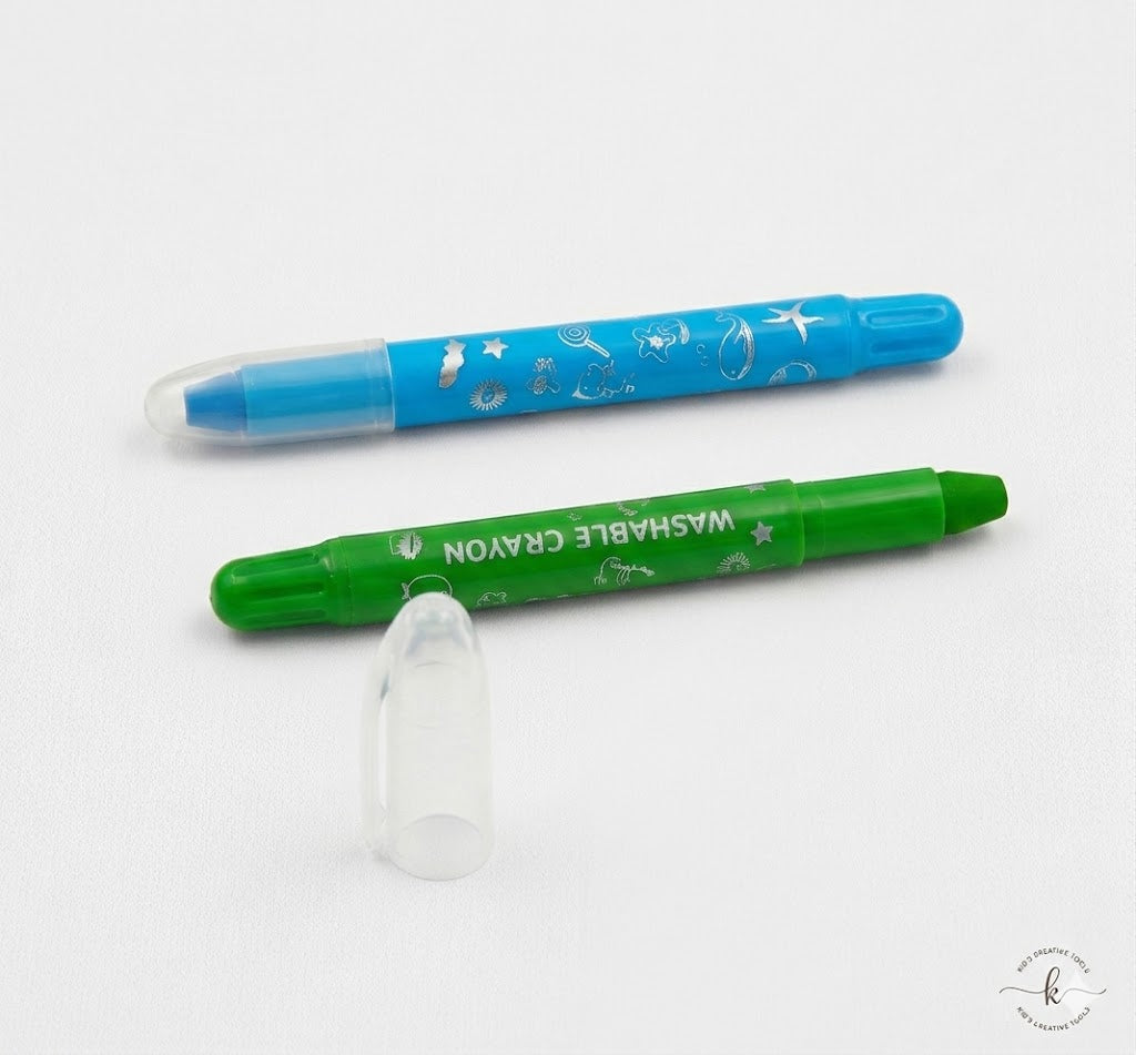 Crayons gel lavable – Set de 10 couleurs
