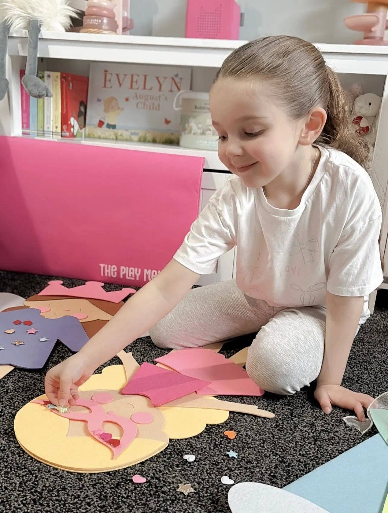 Eleonora Fée à Habiller XL 55 cm | The PlayMakers | Feutrine 3mm | Garde-Robe Infinie | Dès 3 ans